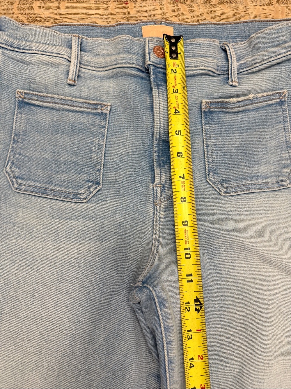 MOTHER Superior Lil' Patch Pocket Undercover Crop California Cruiser Wash 29 - Picture 11 of 17